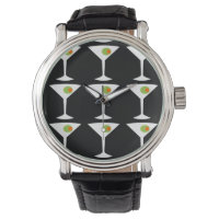 Mantenha-os chegando ao Martini Watch (preto)