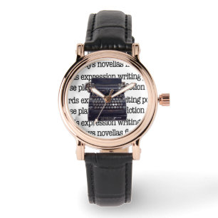 Relógio De Pulso Máquina de escrever Vintage