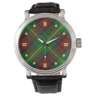 Relógio De Pulso Martin Tartan Watch
