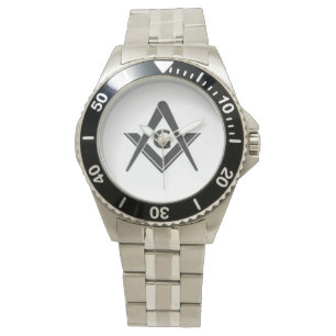 Relógio De Pulso Masonic Stainless Steel Watch masculino