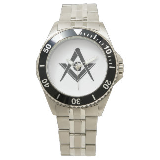 Relógio De Pulso Masonic Stainless Steel Watch masculino