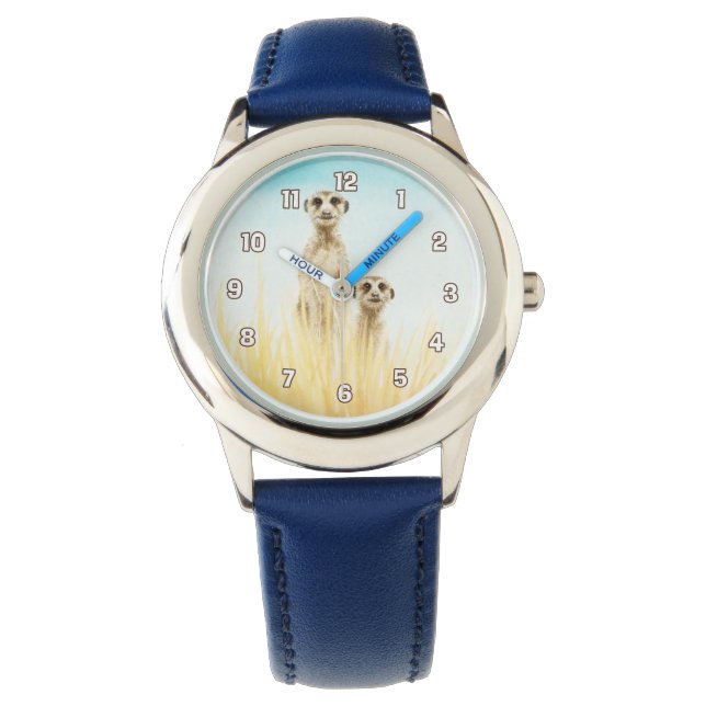 Relógio De Pulso Meerkats Kids Watch (Frente)
