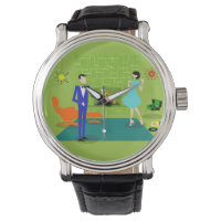 Meio século Modern Casal Watch
