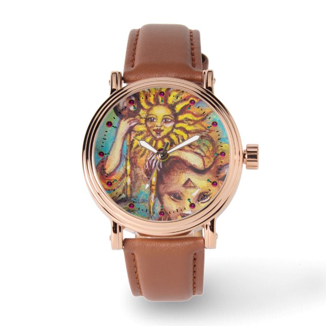 RELÓGIO DE PULSO METAS DAS SOMBRAS PERDIDAS / O SOL (Frente)