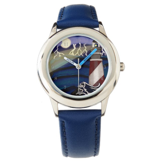 Relógio De Pulso Meteorologia da Tempestade (Frente)