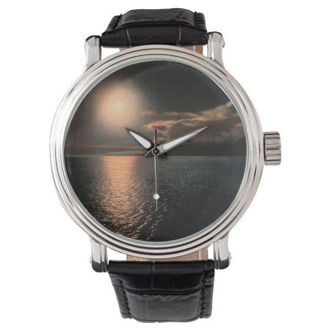 Relógio De Pulso Midnight Sun (Frente)