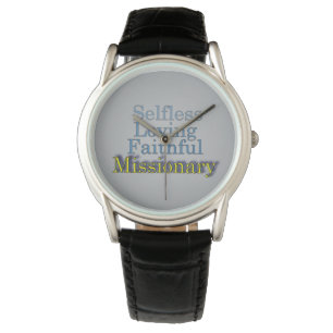 Relógio De Pulso Missionário ministerial altruísta fiel