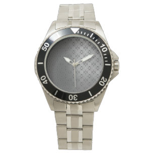 Relógio De Pulso Modern Slick Cinza Watch