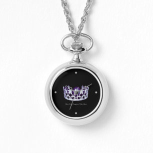 Relógio De Pulso Mola personalizada estilo Miss EUA