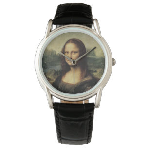 Relógio De Pulso "Mona lisa", sorria, "feche", gioconda,"Leonardo d