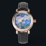 Relógio De Pulso Monet - Lírios De Água 1919<br><div class="desc">Claude Monet,  1919,  Pintor,  Lírios d'Água.</div>