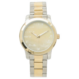 Relógio De Pulso Monitorização Da Equação Matemática Para Geeks Mat