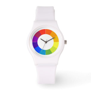 Relógio De Pulso Monitorização da roda colorida (multicolorido)