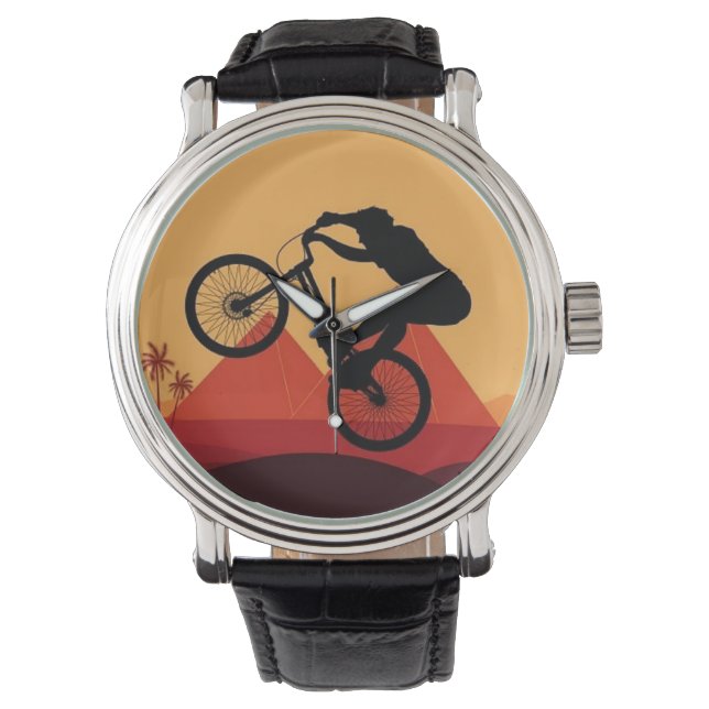 Relógio De Pulso Montanha - Bike - Watch (Frente)