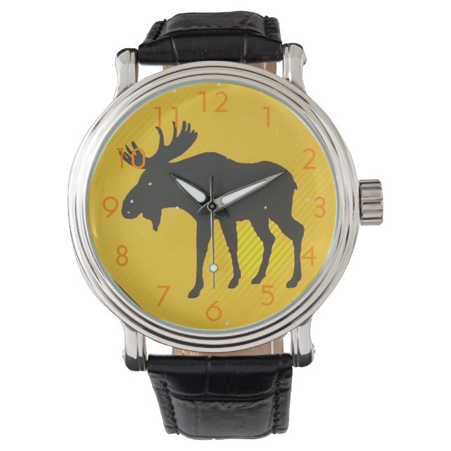 Relógio De Pulso Moose Crosign Watch por Leslie Harlow (Frente)