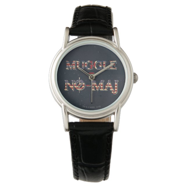 RELÓGIO DE PULSO MUGLE™ = NO-MAJ™ (Frente)