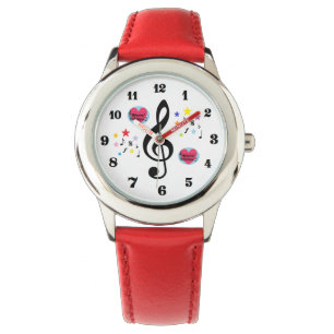 Relógio De Pulso Musical Lifetimes Kids 'I Love Music' Watch