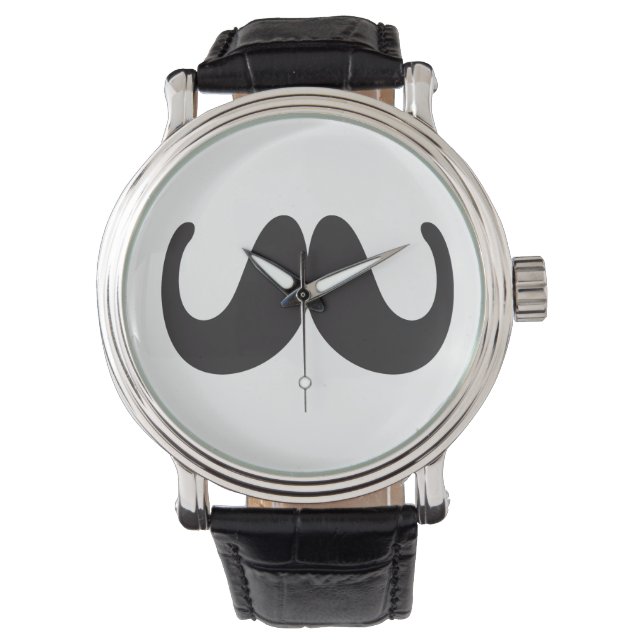 Relógio De Pulso Mustache Watch (Frente)