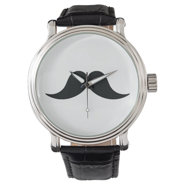 Relógio De Pulso Mustache Watch (Frente)