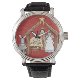 Relógio De Pulso Natividade do Natal