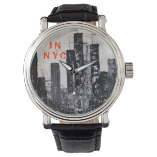 Relógio De Pulso NYC Skyline
