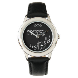 Relógio De Pulso o que quer que, mim estão atrasados de qualquer