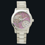 Relógio De Pulso Ornamento radiante I<br><div class="desc">Floral</div>