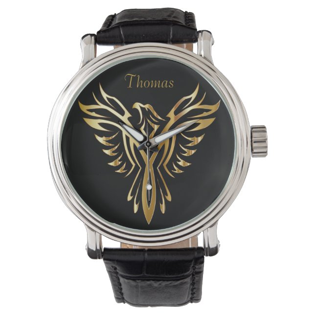 Relógio De Pulso Ouro Phoenix Watch (Frente)