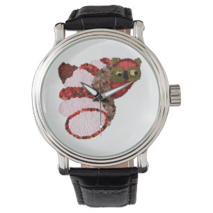 Relógio De Pulso Owl Leather Watch