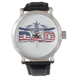 Relógio De Pulso Pai, pai, um pai nascido natural