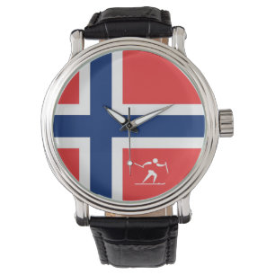 Relógio De Pulso País transversal Noruega da equipe