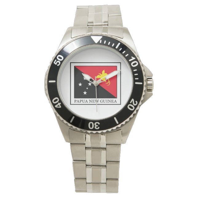Relógio De Pulso Papua-Nova Guiné (Frente)