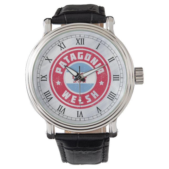 Relógio De Pulso Patagonia Welsh Flag (Frente)