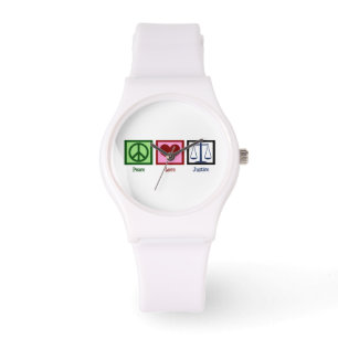 Relógio De Pulso Paz e justiça