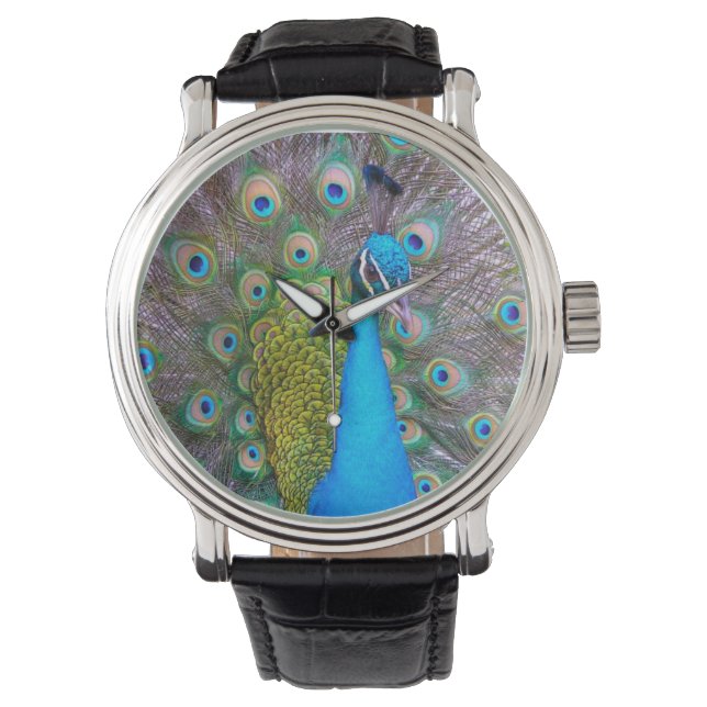 Relógio De Pulso Peacock Wrist Watch (Frente)