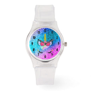 Relógio de pulso personalizado do brilho de Ombre