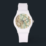 Relógio De Pulso Pintura em mão livre por Norman Wyatt<br><div class="desc">Um original do Norman Wyatt Jr. Pintura à mão livre moderna em tons de terra mudada. Pareceria excelente em uma parede colorida com creme,  um travesseiro de casca de ovo,  ou como um design em uma camisa marrom. Como você personalizará o seu?</div>