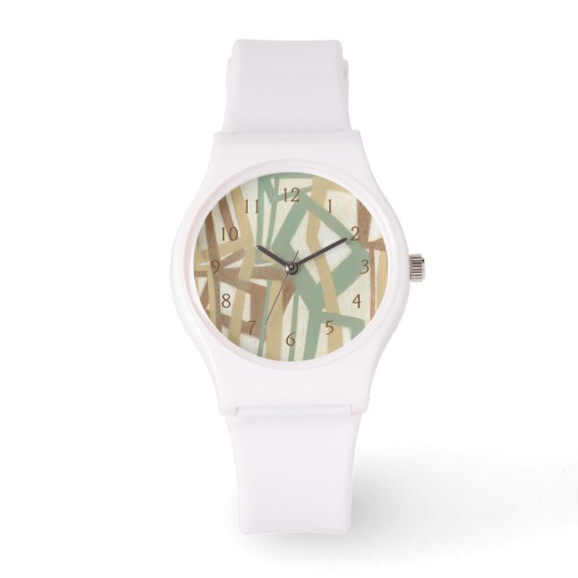 Relógio De Pulso Pintura em mão livre por Norman Wyatt (Frente)