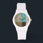 Relógio De Pulso Pintura minimalista contemporânea com cor profunda<br><div class="desc">O que você consegue quando você mistura uma pomada minimalista com cor profunda e rica? Você tem esta maravilhosamente contemporânea pintura Jennifer Goldberger. A ameixa, a azul clara e as cinzas se misturam para dar vida a esta peça. Comprar sua cópia hoje!</div>