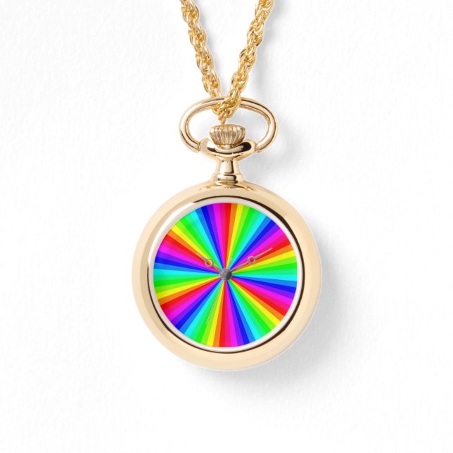 RELÓGIO DE PULSO PINWHEEL RAINBOW (Frente)