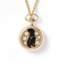 Pitbull Mamãe Mulher Dourada Wrap Watch