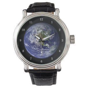 Relógio de pulso planetário lindo