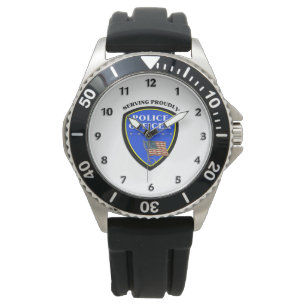 Relógio De Pulso Polícia que serve orgulhosa