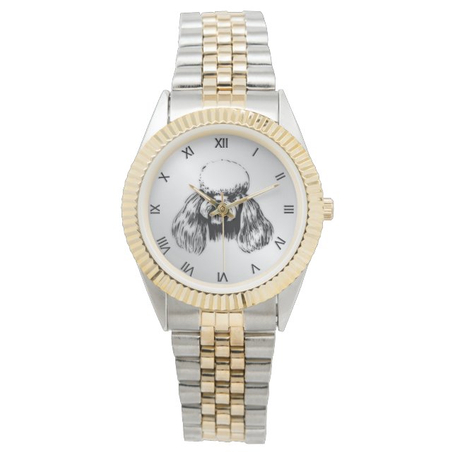 Relógio De Pulso Poodle Silver (Frente)