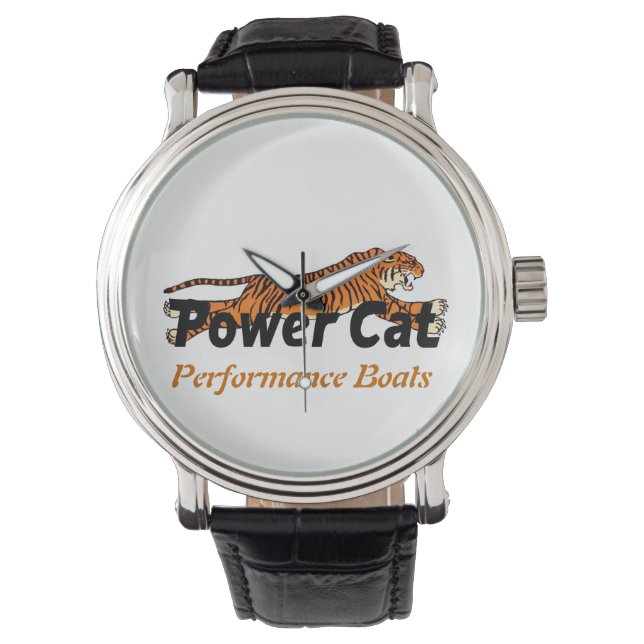Relógio De Pulso Power Cat Watch (Frente)