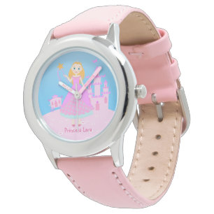 Relógio De Pulso Princesa de Fairytala no Partido de Birthaday Rosa