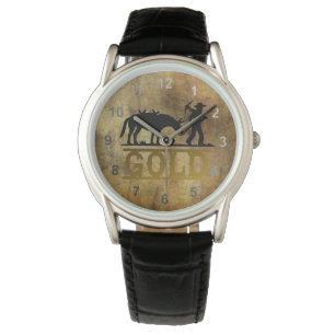 Relógio De Pulso Prospector. Dourado