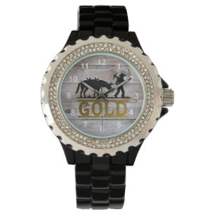 Relógio De Pulso Prospector. Dourado