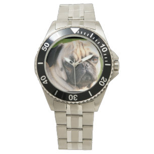 Relógio De Pulso Pug bonito