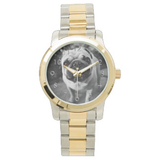 Relógio De Pulso Pug bonito